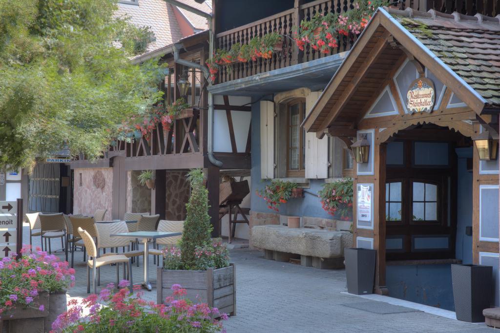 Hotel Restaurant Pere Benoit Entzheim Exterior photo