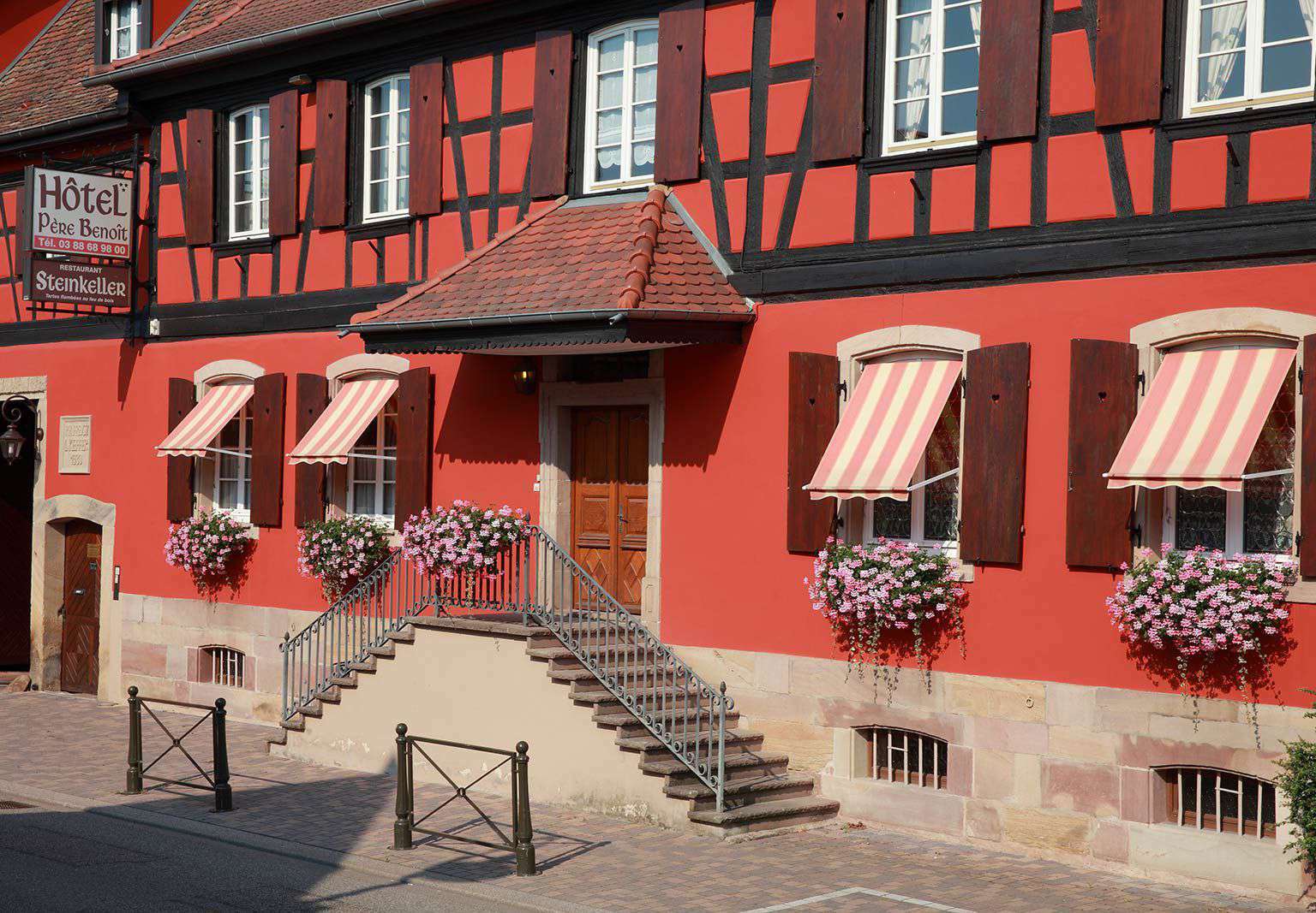 Hotel Restaurant Pere Benoit Entzheim Exterior photo